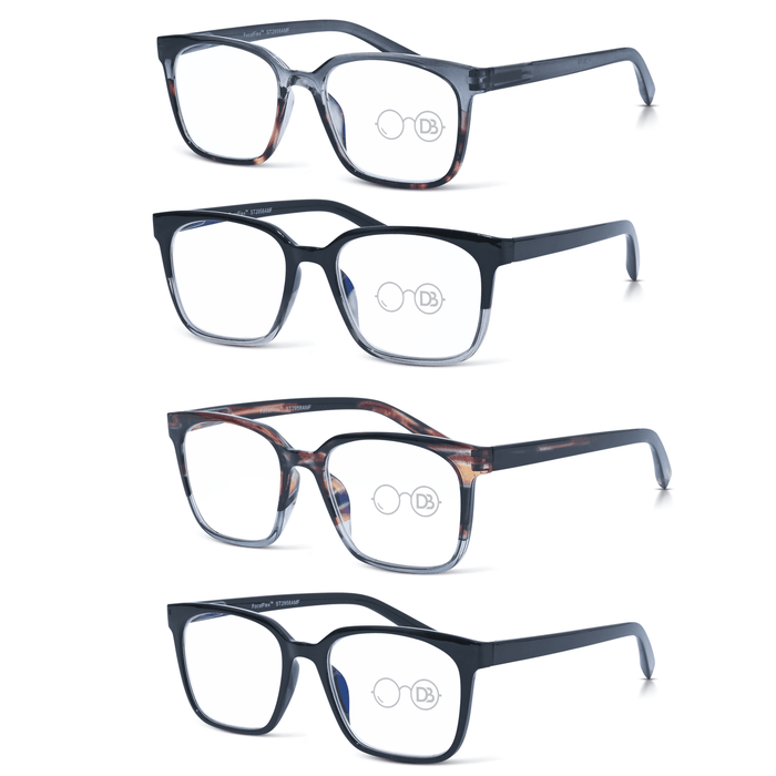 DebSpecs Progressive Multi Focal Rectangle Reader product group eyewear