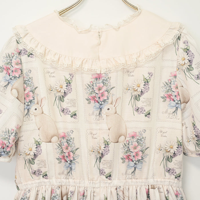 Rabbit Card Onepiece Dress