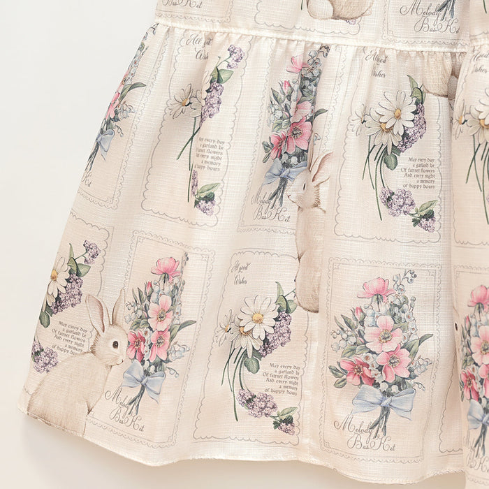 Rabbit Card Onepiece Dress