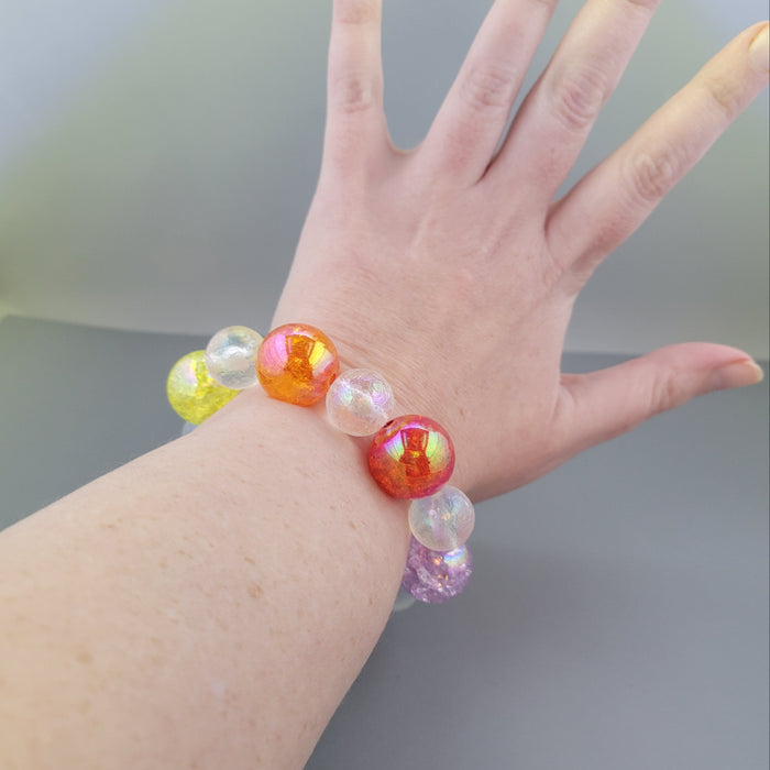 Rainbow Bubble Bracelet
