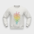 Rainbow Chandelier Youth Crew Neck Sweatshirt
