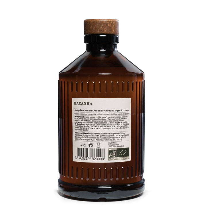 Raw Almond Syrup