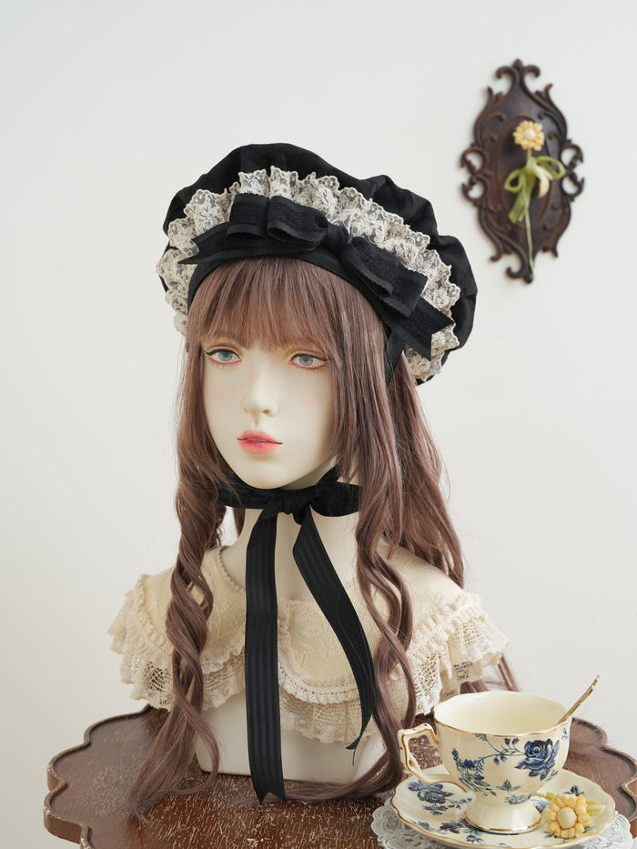 Ribbon Fromage Bouquet Beret