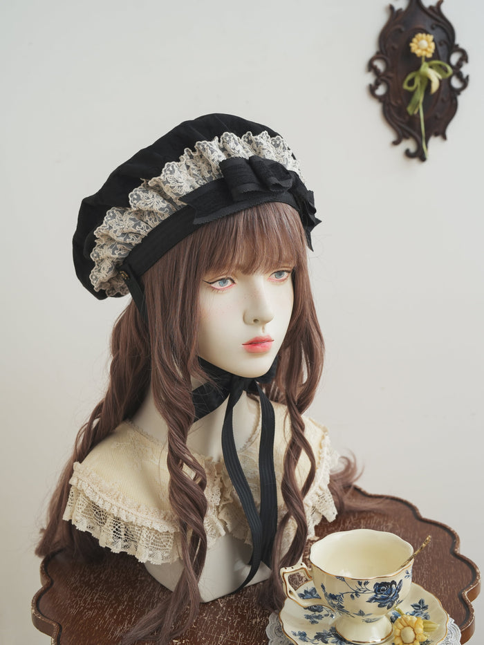 Ribbon Fromage Bouquet Beret