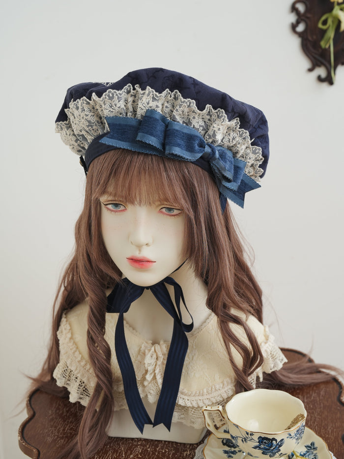 Ribbon Fromage Bouquet Beret