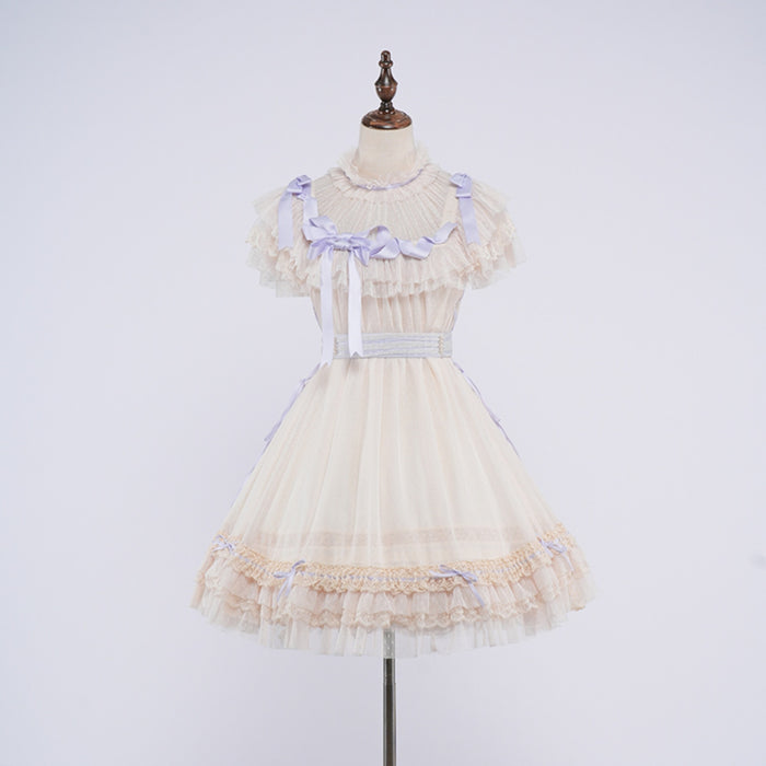 Ribbon Mille-feuille Dress