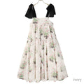 "Rose Card" Camisole Dress