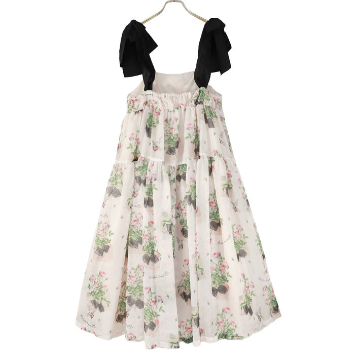"Rose Card" Camisole Dress