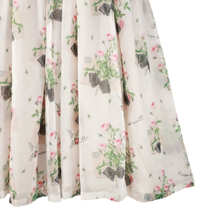 "Rose Card" Camisole Dress