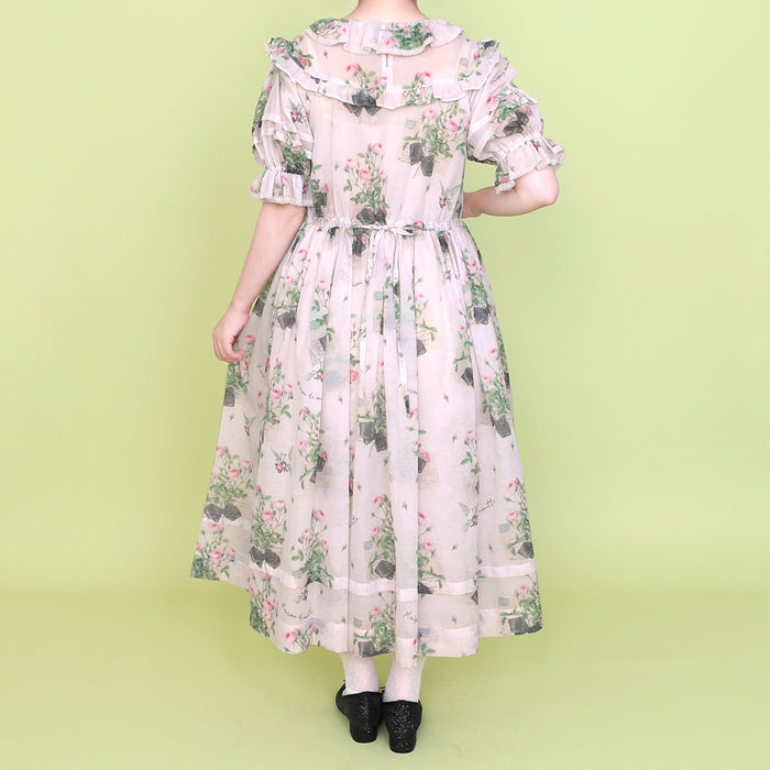 "Rose Card" Onepiece Dress