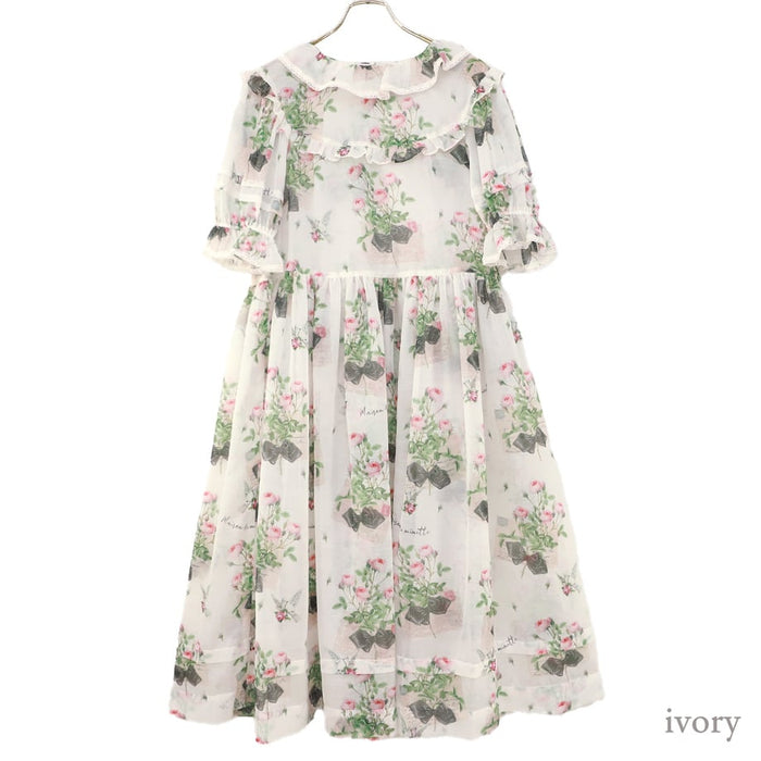 "Rose Card" Onepiece Dress