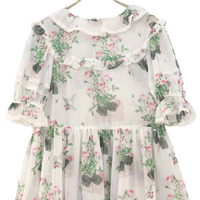 "Rose Card" Onepiece Dress