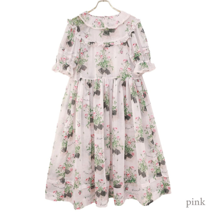 "Rose Card" Onepiece Dress