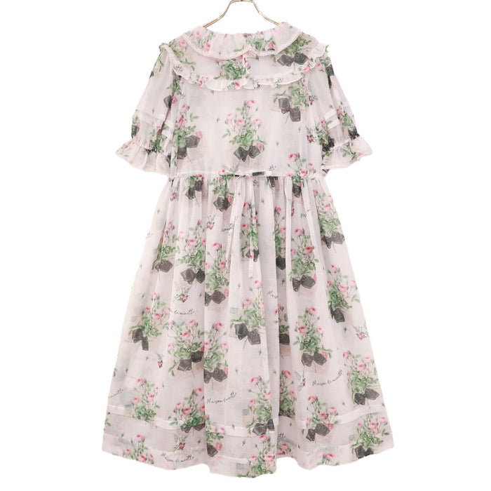 "Rose Card" Onepiece Dress