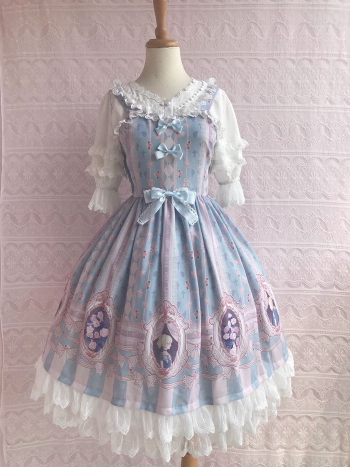 Rose Valentine's Dream Jumperskirt - Lolita Collective