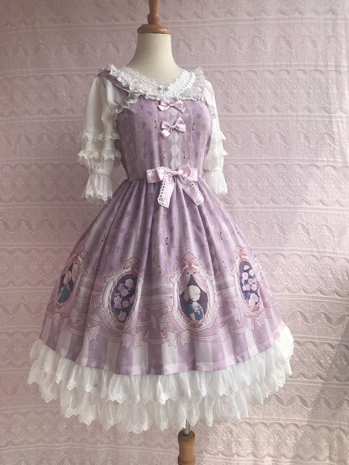Rose Valentine's Dream Jumperskirt - Lolita Collective