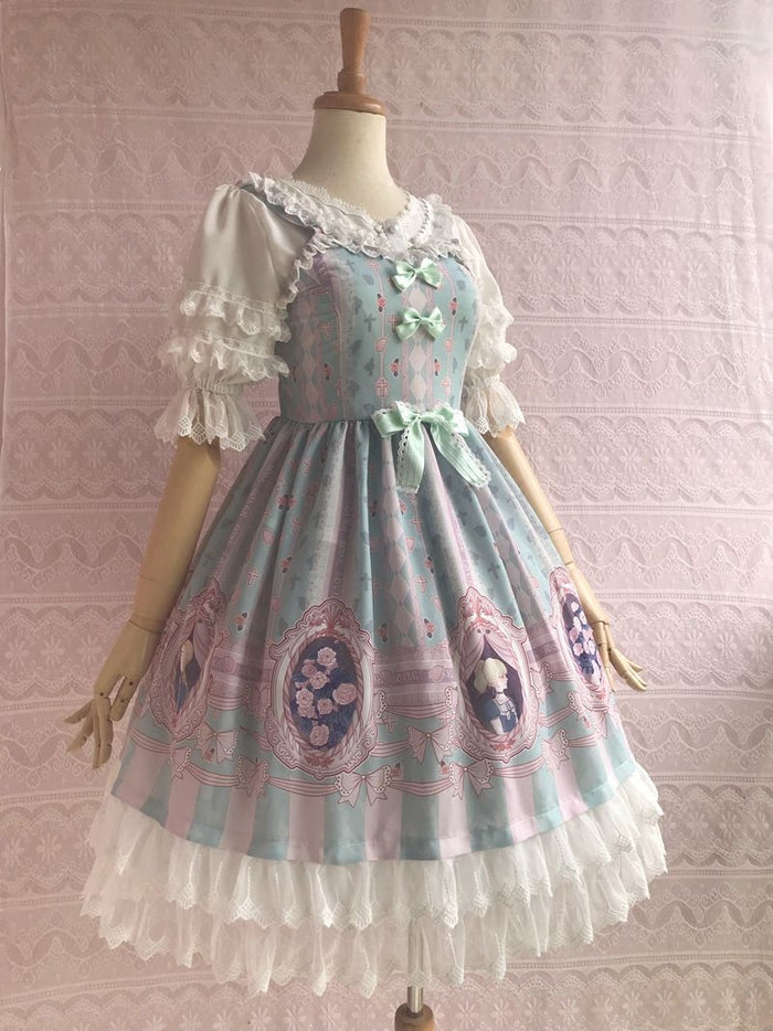 Rose Valentine's Dream Jumperskirt - Lolita Collective