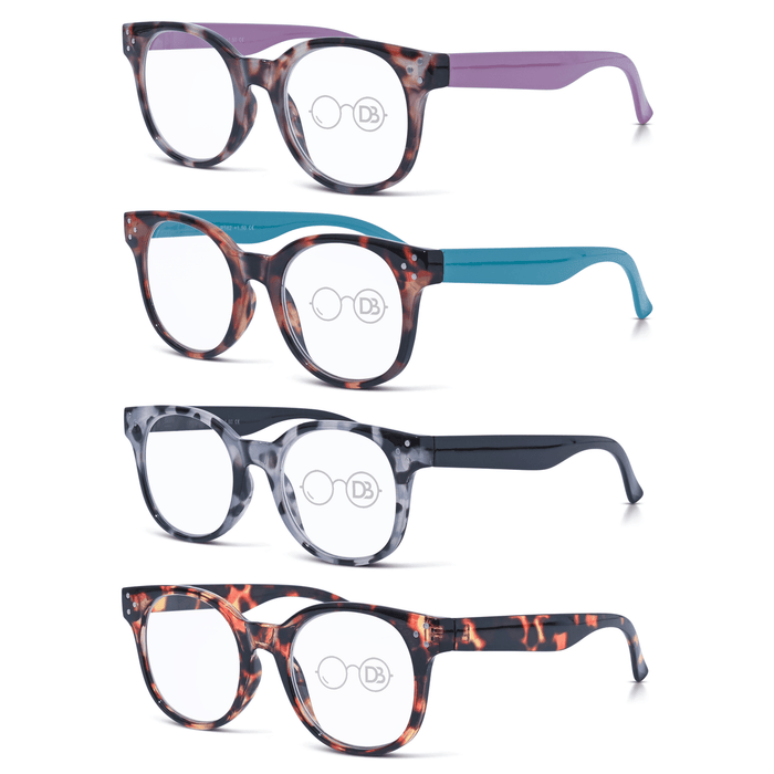 DebSpecs Round Multi colored Reading Glasses oc582 product group