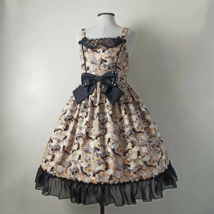 Secret Garden of Shadow Cats Jumperskirt