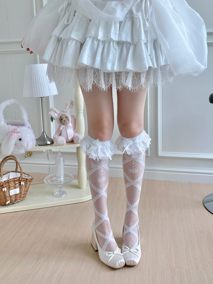 SFS! Angel Heart Socks