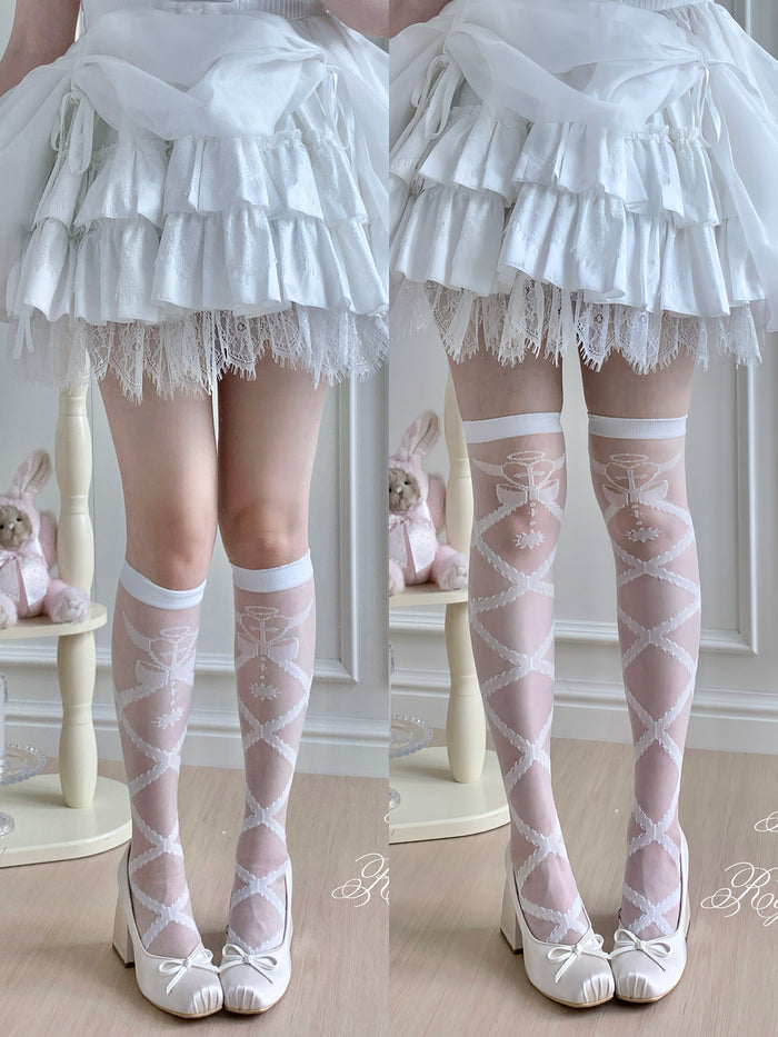 SFS! Angel Heart Socks