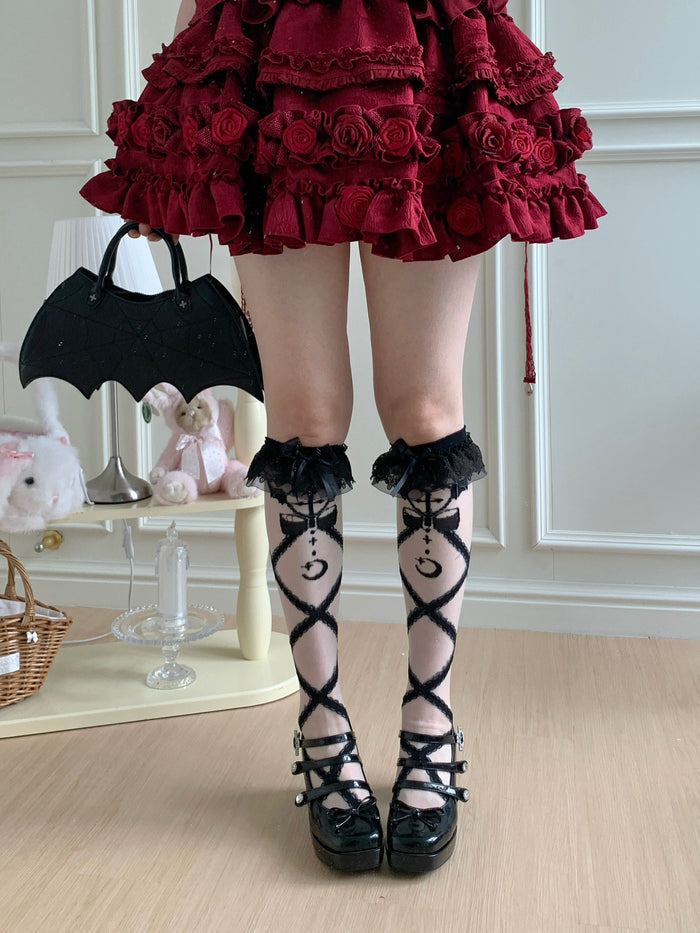 SFS! Angel Heart Socks