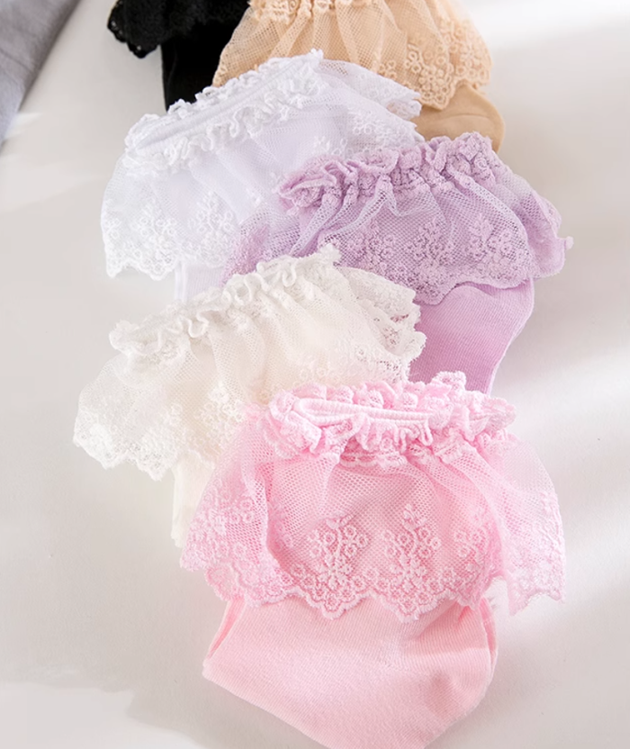 SFS! Ankle Socks with Lace