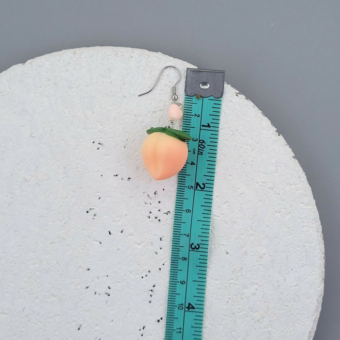 SFS! Barnyard Finds: Peach Earrings