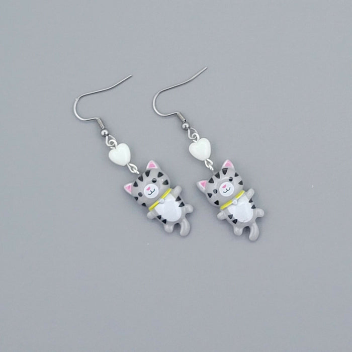 SFS! Barnyard Pals: Cat Earrings