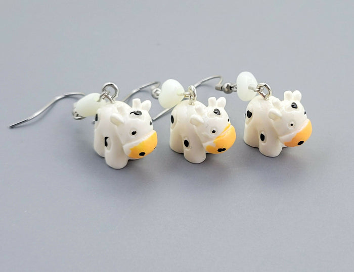 SFS! Barnyard Pals: Cow Earrings