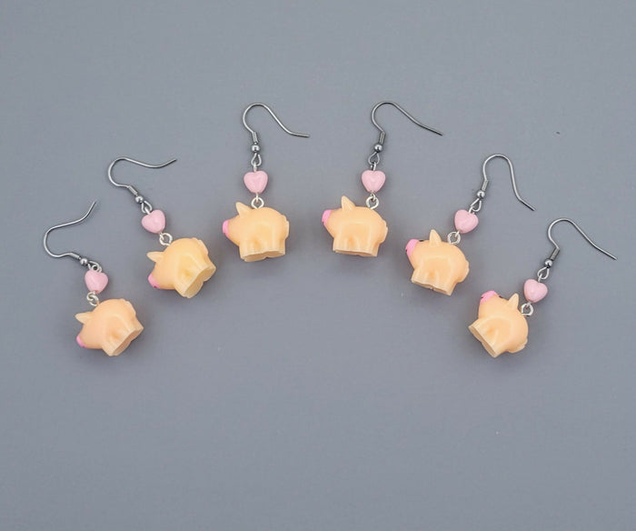 SFS! Barnyard Pals: Pig Earrings