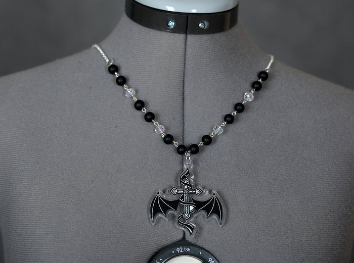 Bat Moonlight Necklace (2 Shapes) - Lolita Collective