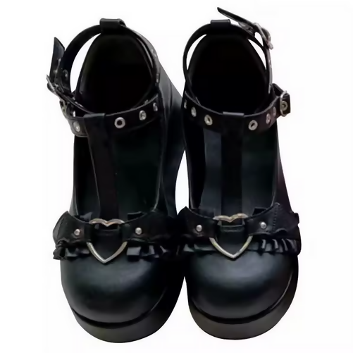 SFS! Batty Buckle Platforms