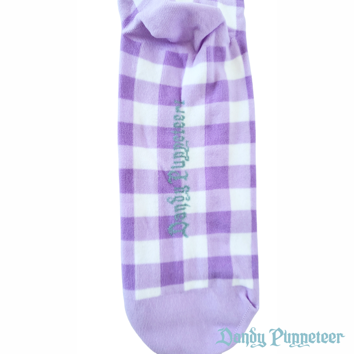 SFS! Cherry Gingham Over Knee Socks