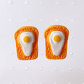 Eggy Toast Earrings - Lolita Collective
