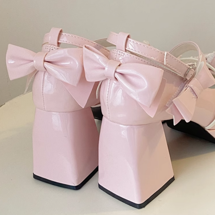 SFS! Girl's Heart Platform Heels