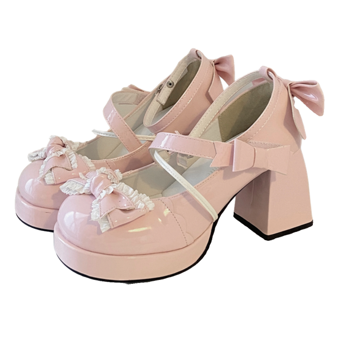 34/5 / Pink x White