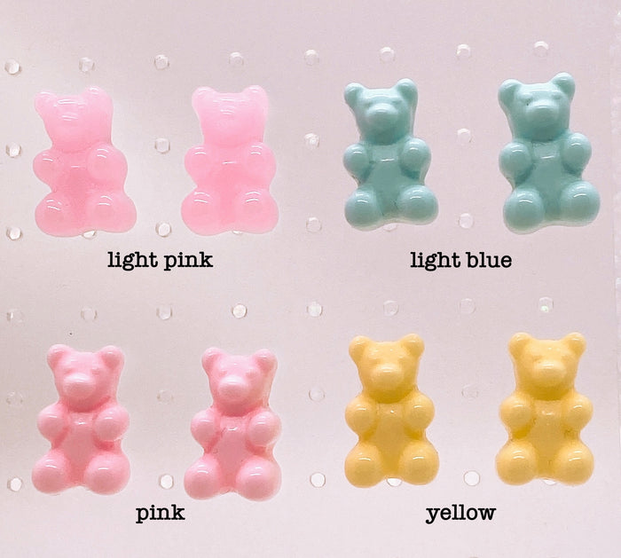 SFS! Gummi Bear Stud Earrings (4 Colors)