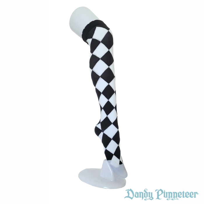 SFS! Harlequin Diamond Over Knee Socks