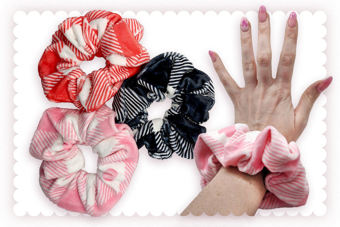 SFS! Lovely Heart Scrunchies