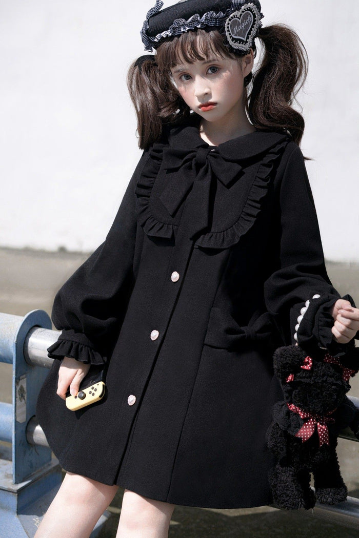 SFS! Mid-Length Woolen Coat