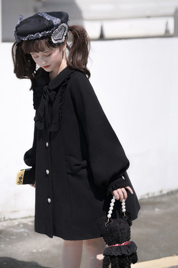 SFS! Mid-Length Woolen Coat