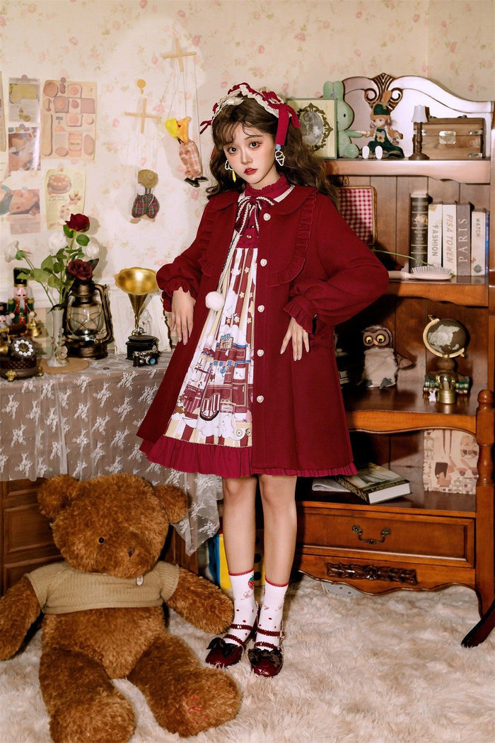 SFS! Mid-Length Woolen Coat