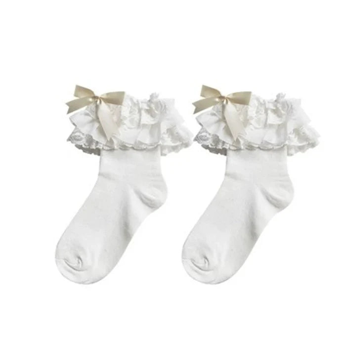 SFS! Multi-Layered Lace Socks (Three Lengths)