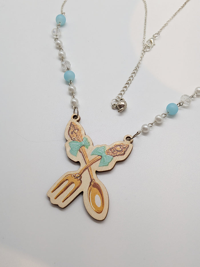 SFS! My Coffee Time Cutlery Necklace (3 Colors)