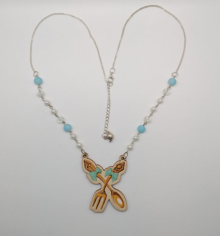 SFS! My Coffee Time Cutlery Necklace (3 Colors)