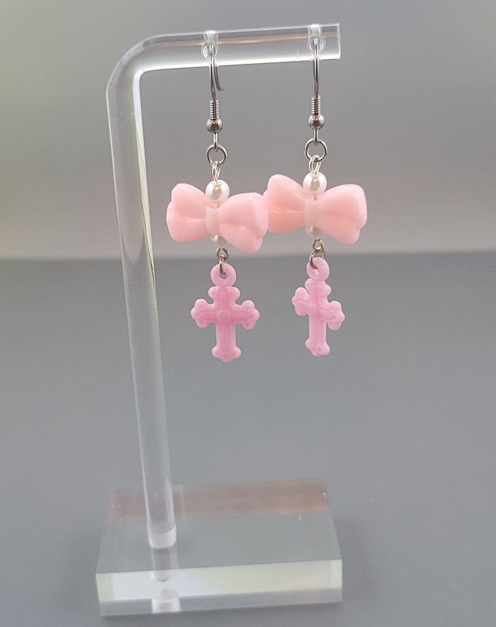 SFS! Pastel Cross Earrings