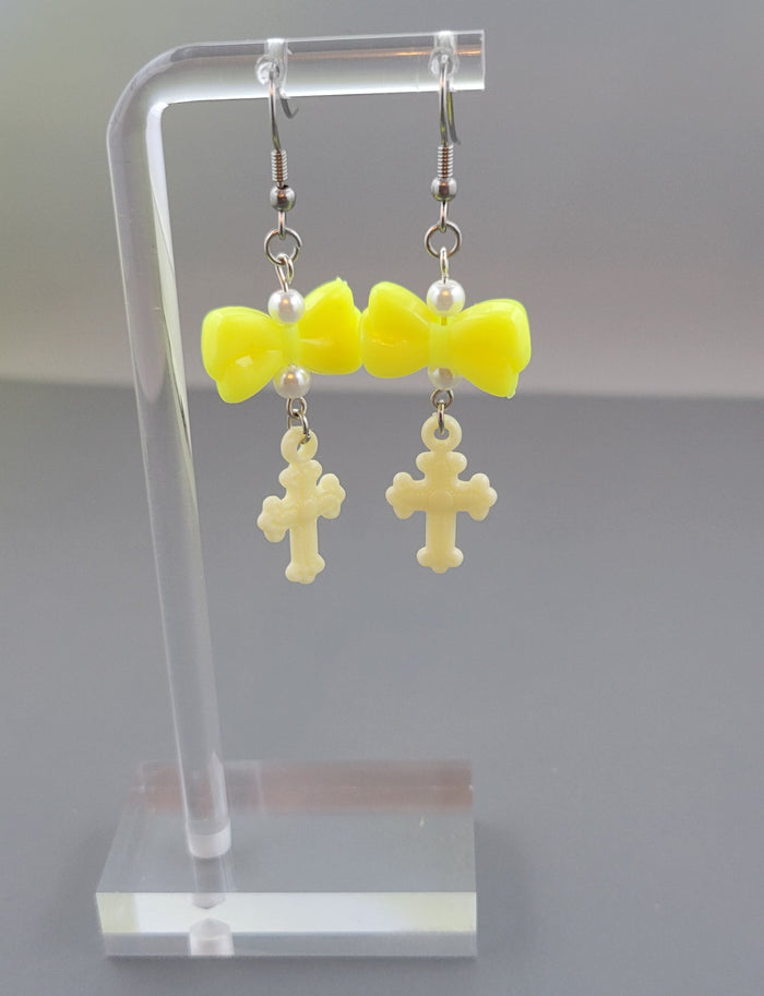 SFS! Pastel Cross Earrings