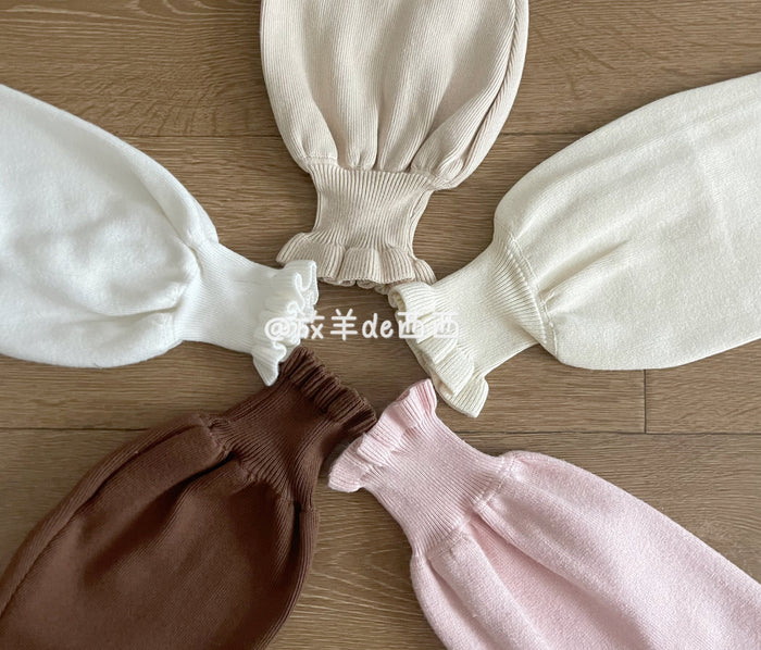 SFS! Ruffled Collar Puff Sleeve Sweater