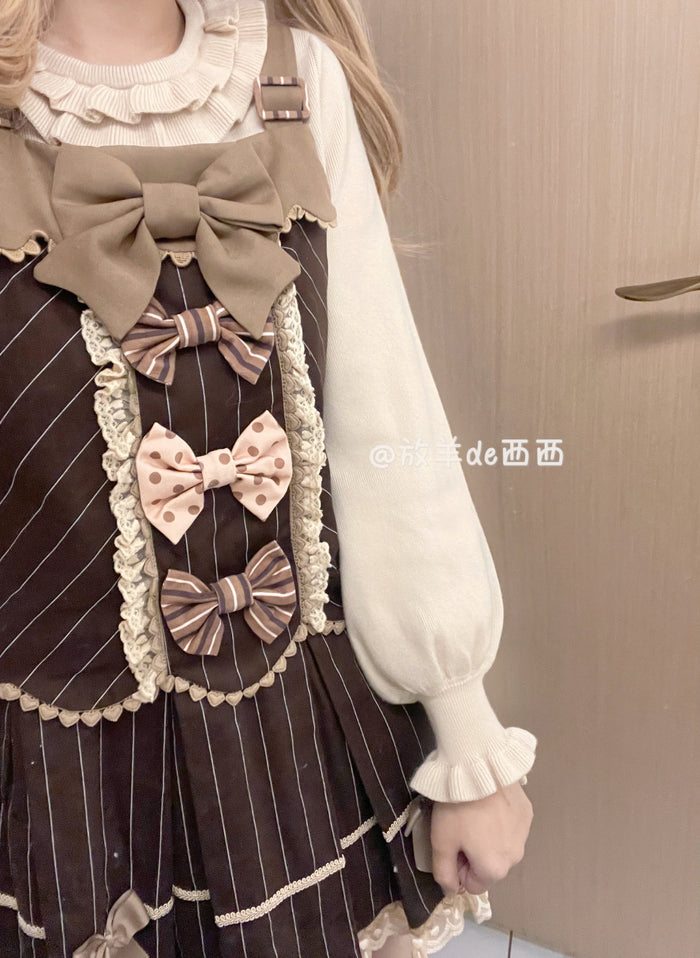 SFS! Ruffled Collar Puff Sleeve Sweater